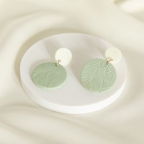 Jewelry - Sage Foliage Earrings